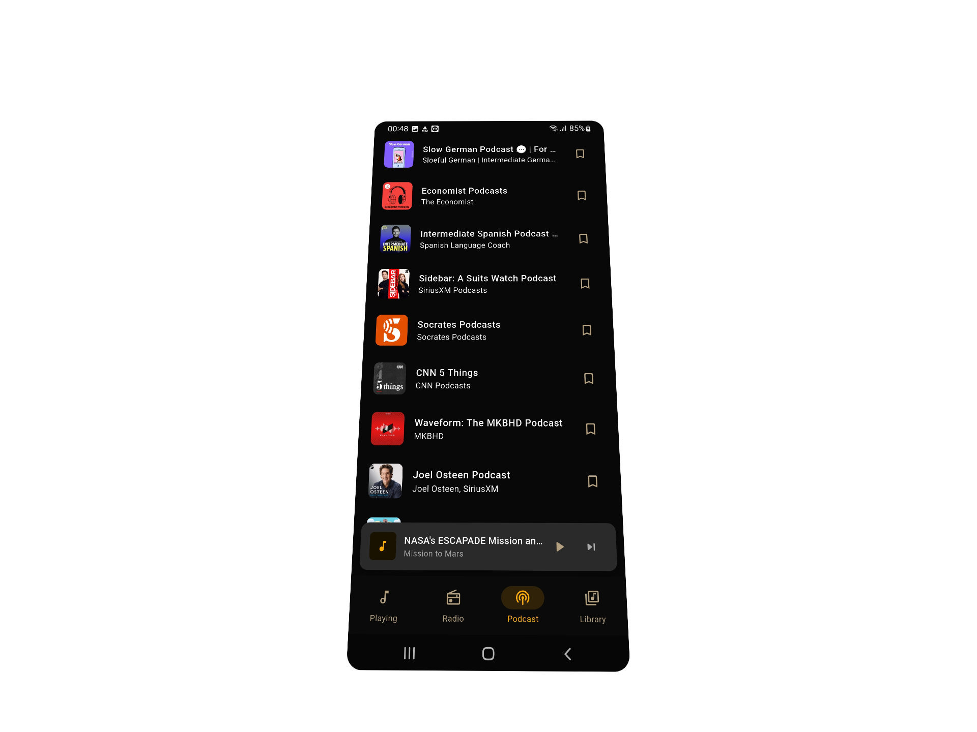 Podcast Integration